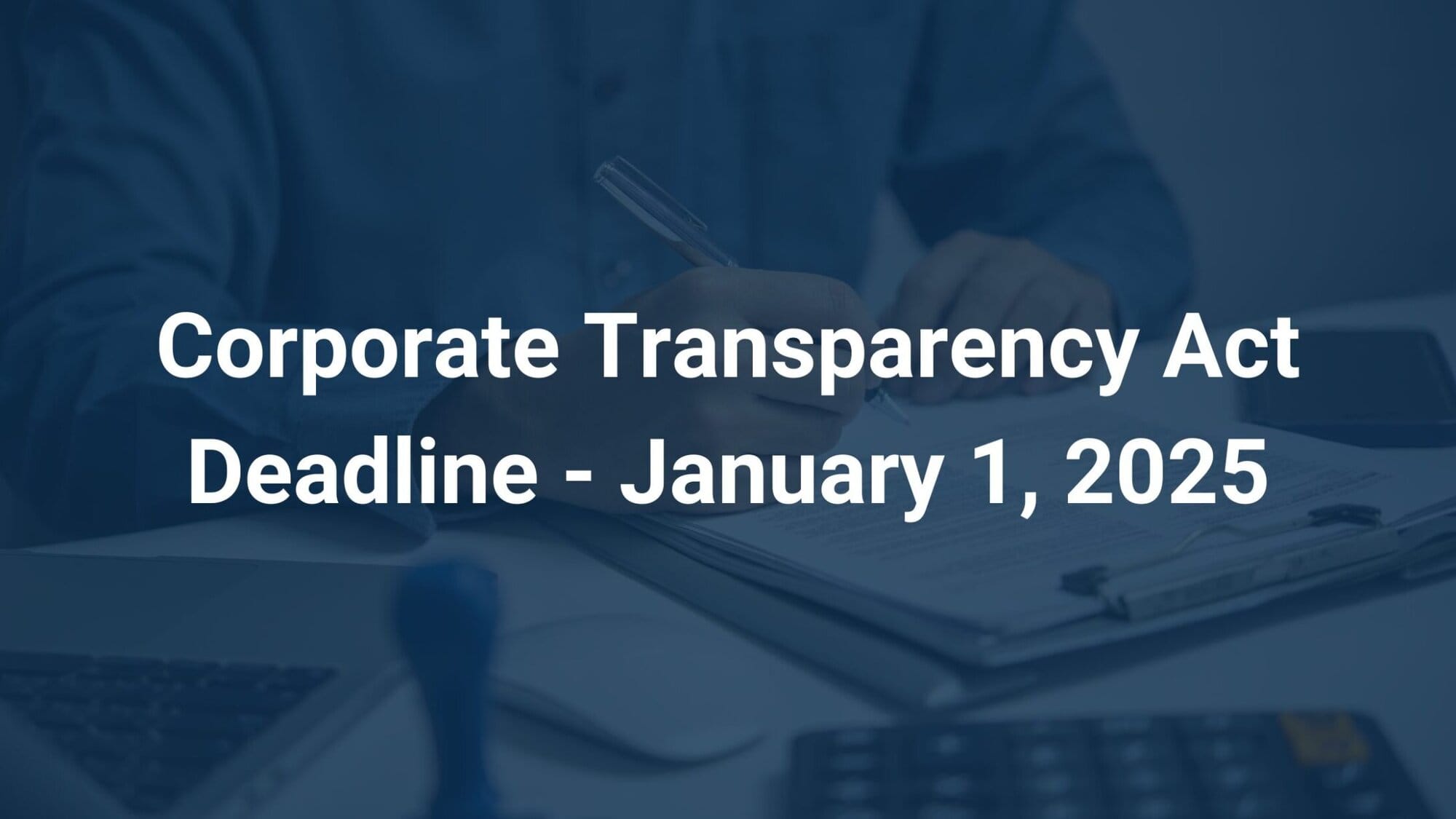 corporate transparency act reminder